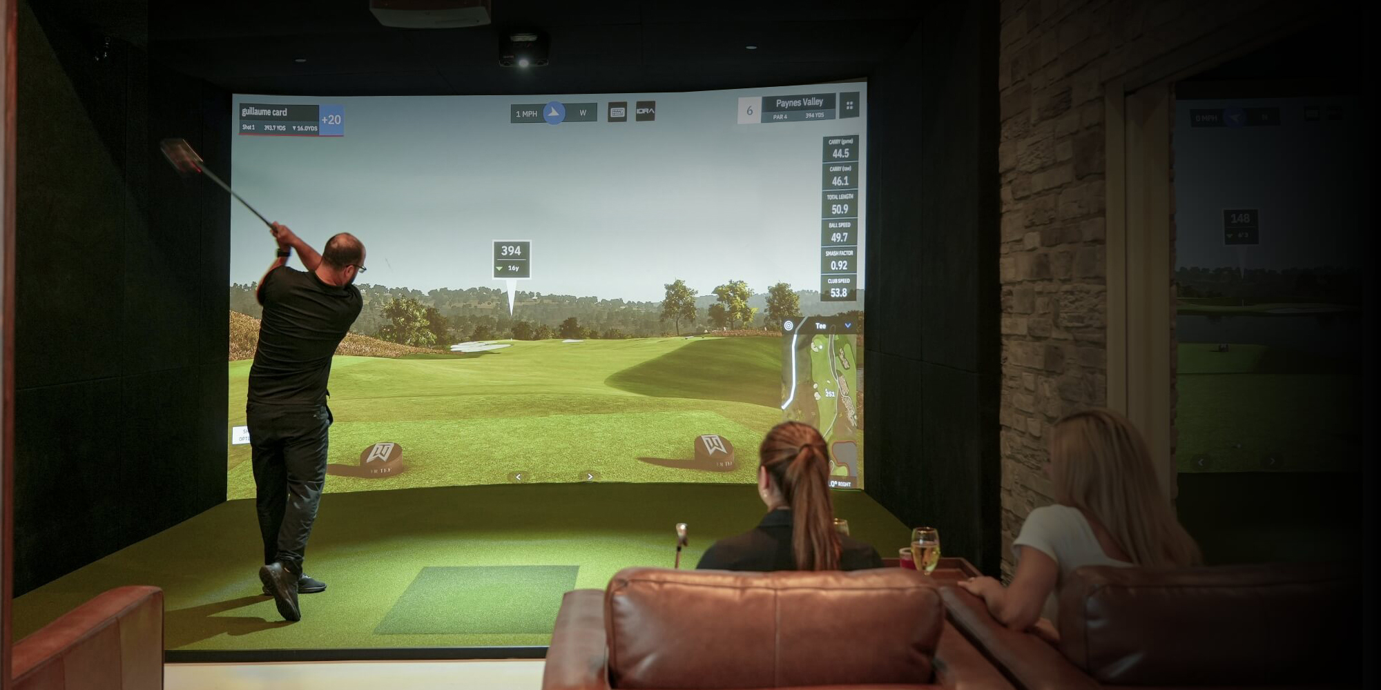 Golftävling i simulator: planera en vinterturnering